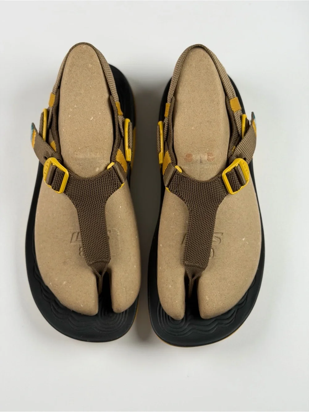 Lems Switchback Knit Sandal in Twig, Size 9 Men / 10 Women